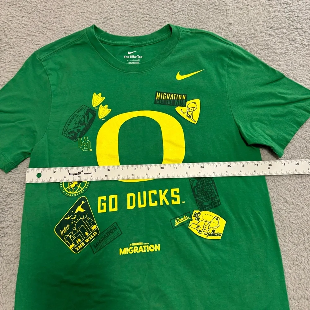 Oregon Ducks Shirt X Migration S/S Tee Men’s Size‎ Small Green Nike Movie
